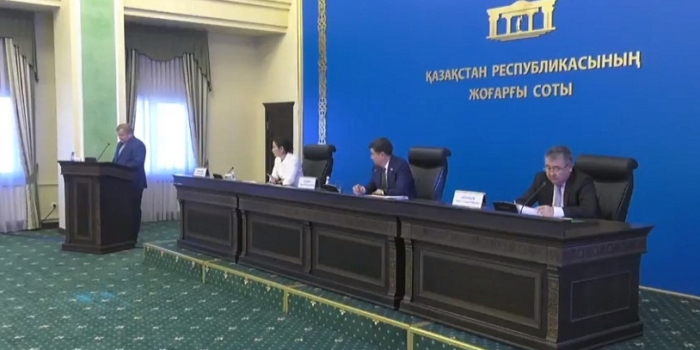 Расширенное совещание судей. Выступление исполнительного директора РКА Сергея Сизинцева.